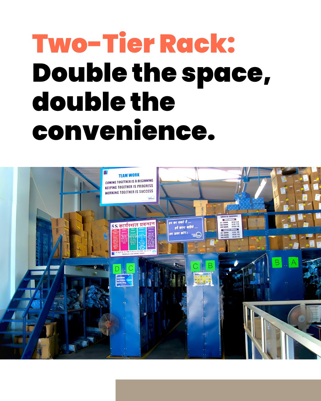 Two-Tier Racks
